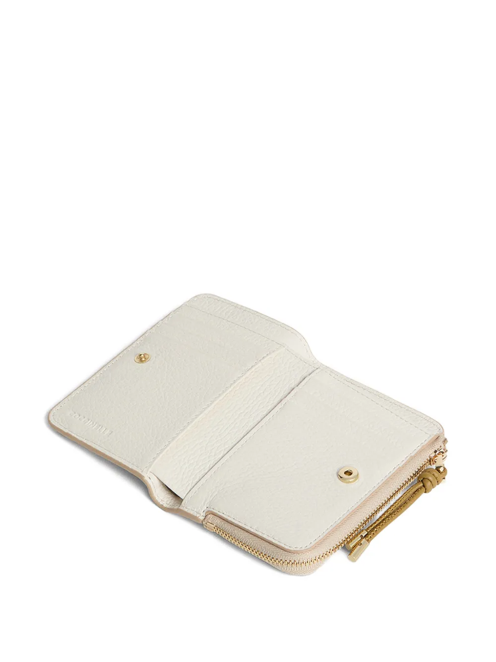 Coccinelle small Nami zip wallet - Beige