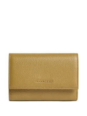 ALVIERO MARTINI 名刺入れ ALVIERO MARTINI 1° CLASSE logo-plaque zip-around Wallet | ブラウン