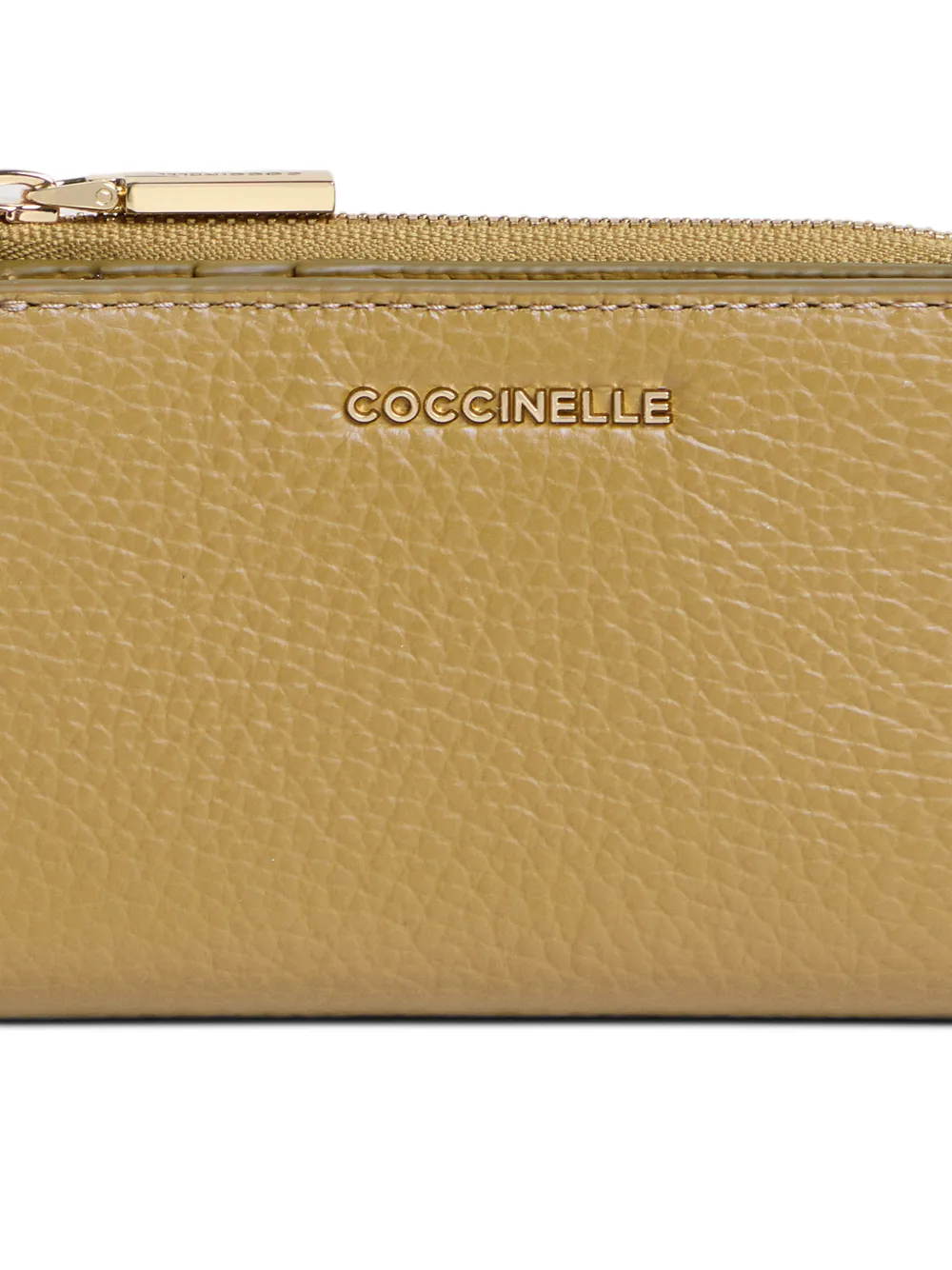  Coccinelle Zip-up Wallet - Green 