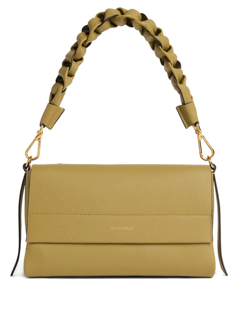 Coccinelle braided-handle shoulder bag - Grün