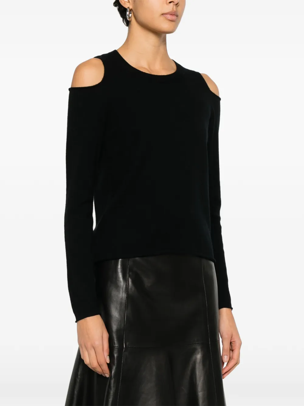  Allude Cut-out Top - Black 