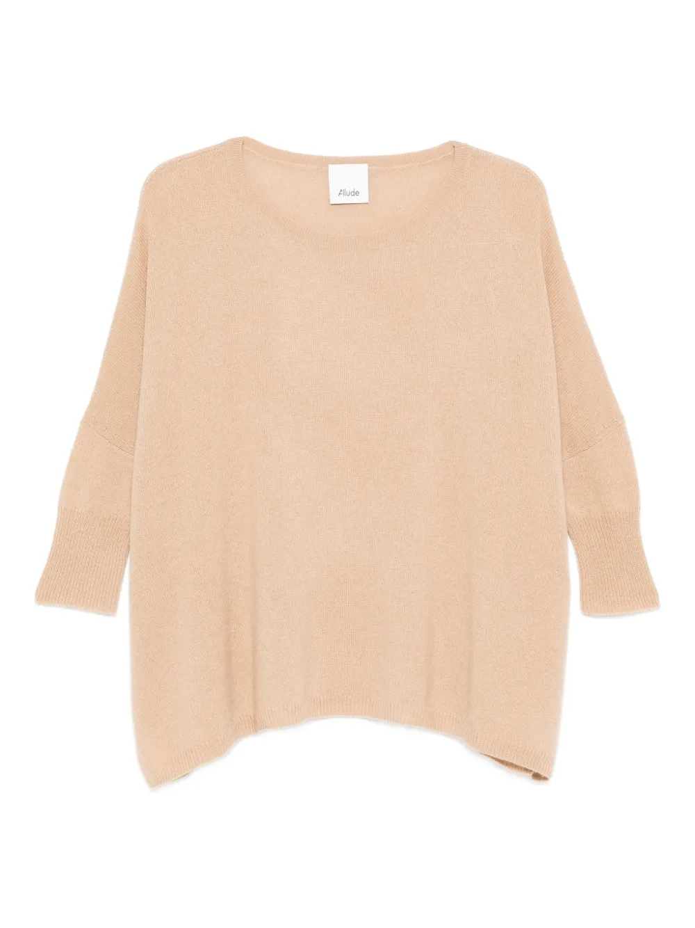 Allude crew-neck sweater - Nude