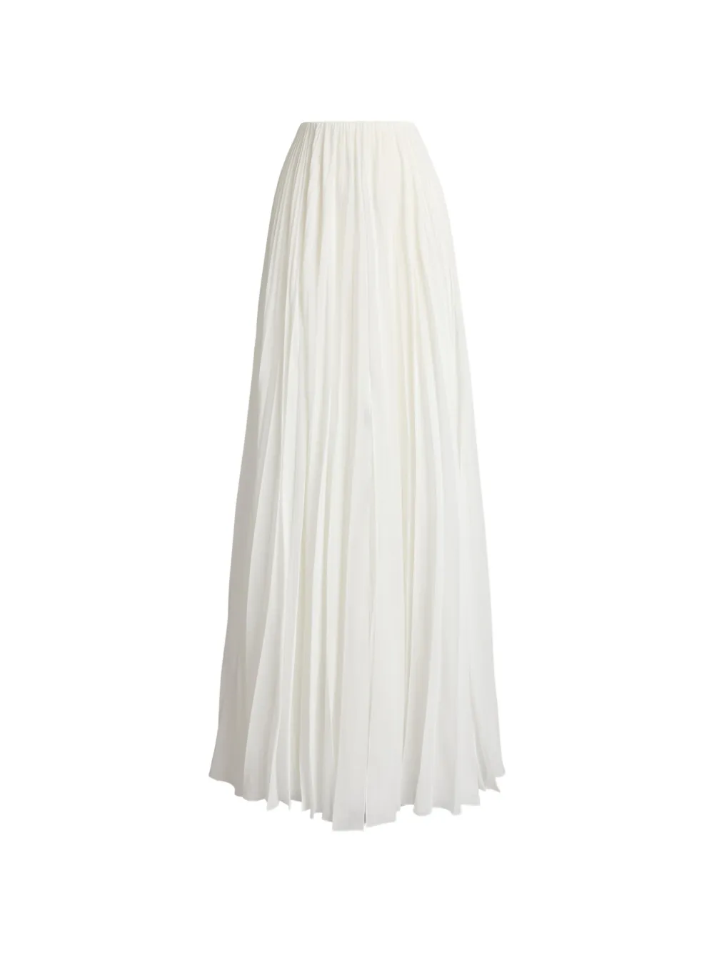 Ralph Lauren Collection Niccola pleated maxi skirt - Toni neutri