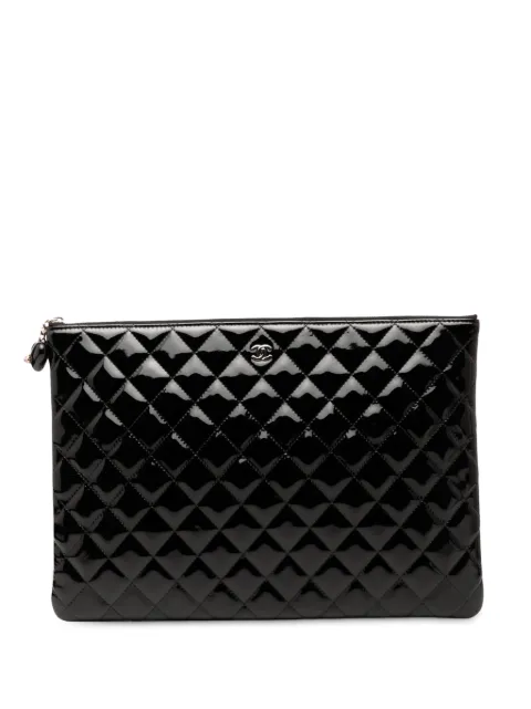 CHANEL Pre-Owned grande pochette matelassée O Case (2014-2015)
