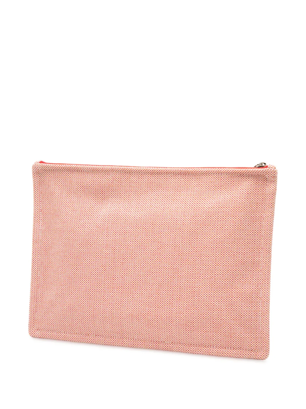 2018-2025 Large H Canvas Faubourg Corner Case Clutch Bag