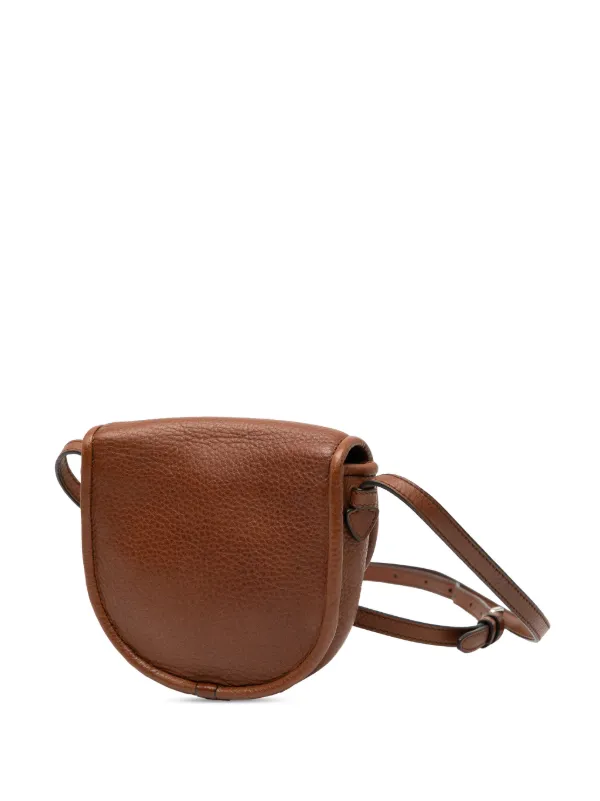 Loewe Pre-Owned 2000-2020 ミニ レザー ヘリテージ ショルダーバッグ