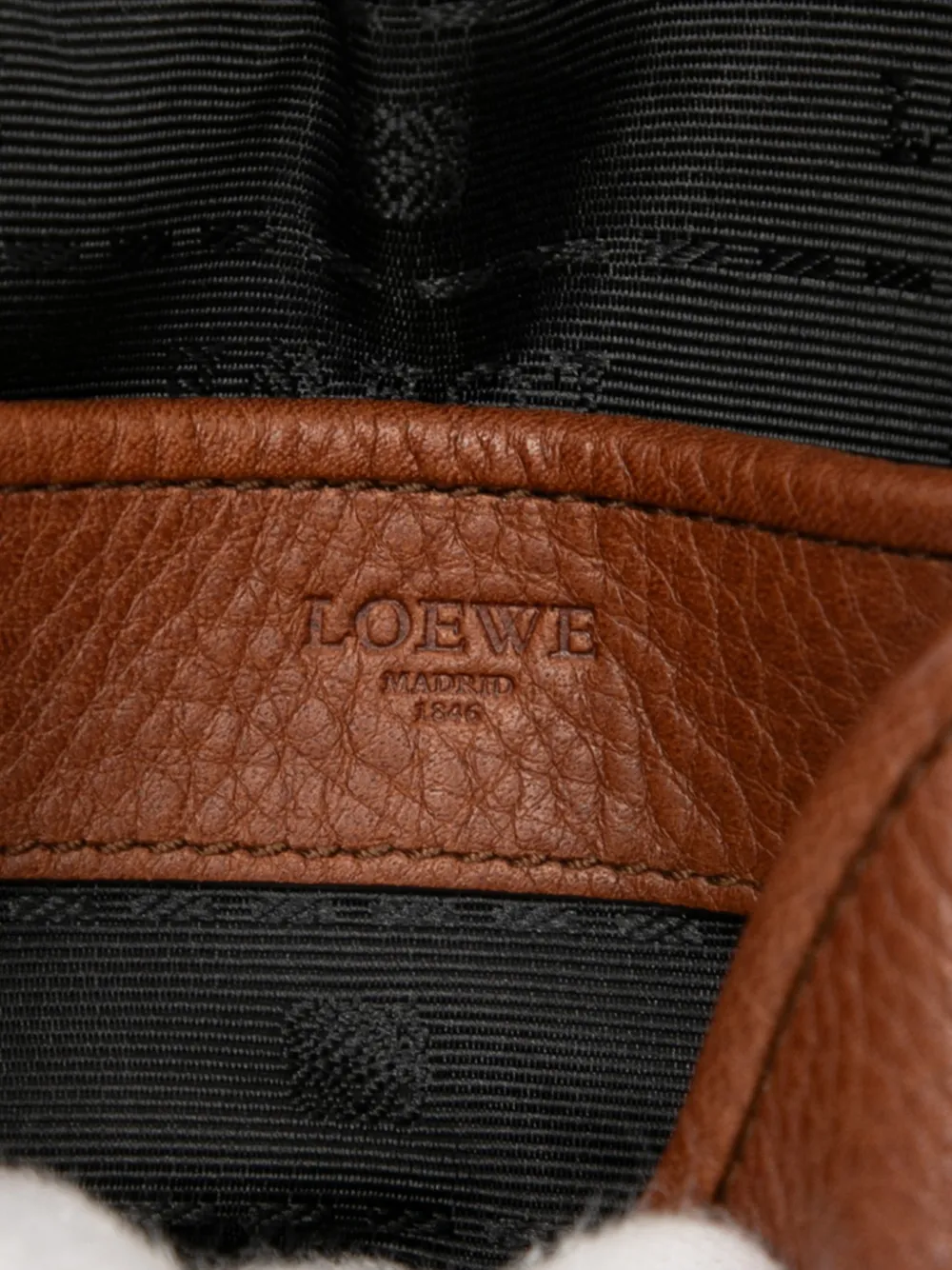 Loewe Pre-Owned 2000-2020 ミニ レザー ヘリテージ ショルダーバッグ