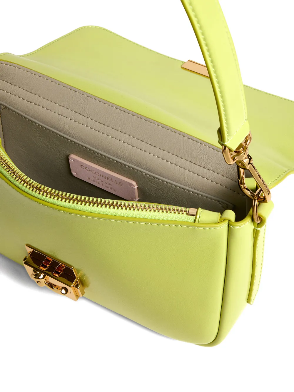 Coccinelle Medium C-Me Lock schoudertas Groen