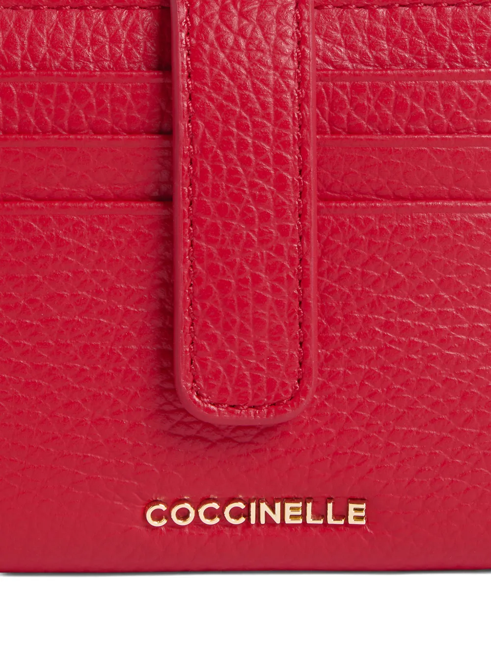 Red Zip-Up Wallet