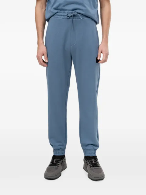 HUGO pants con parche del logo y cordones en la pretina