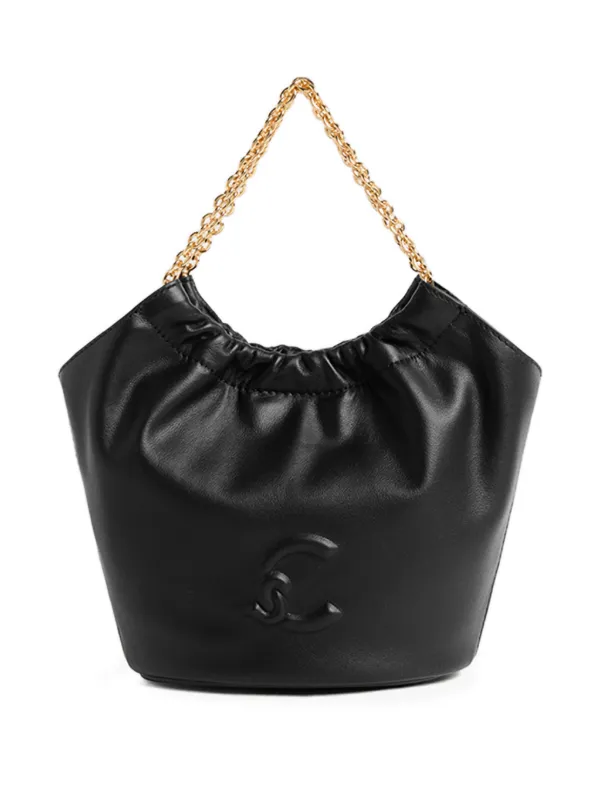 Coccinelle チェーンハンドル ショルダーバッグ | ブラック | FARFETCH JP