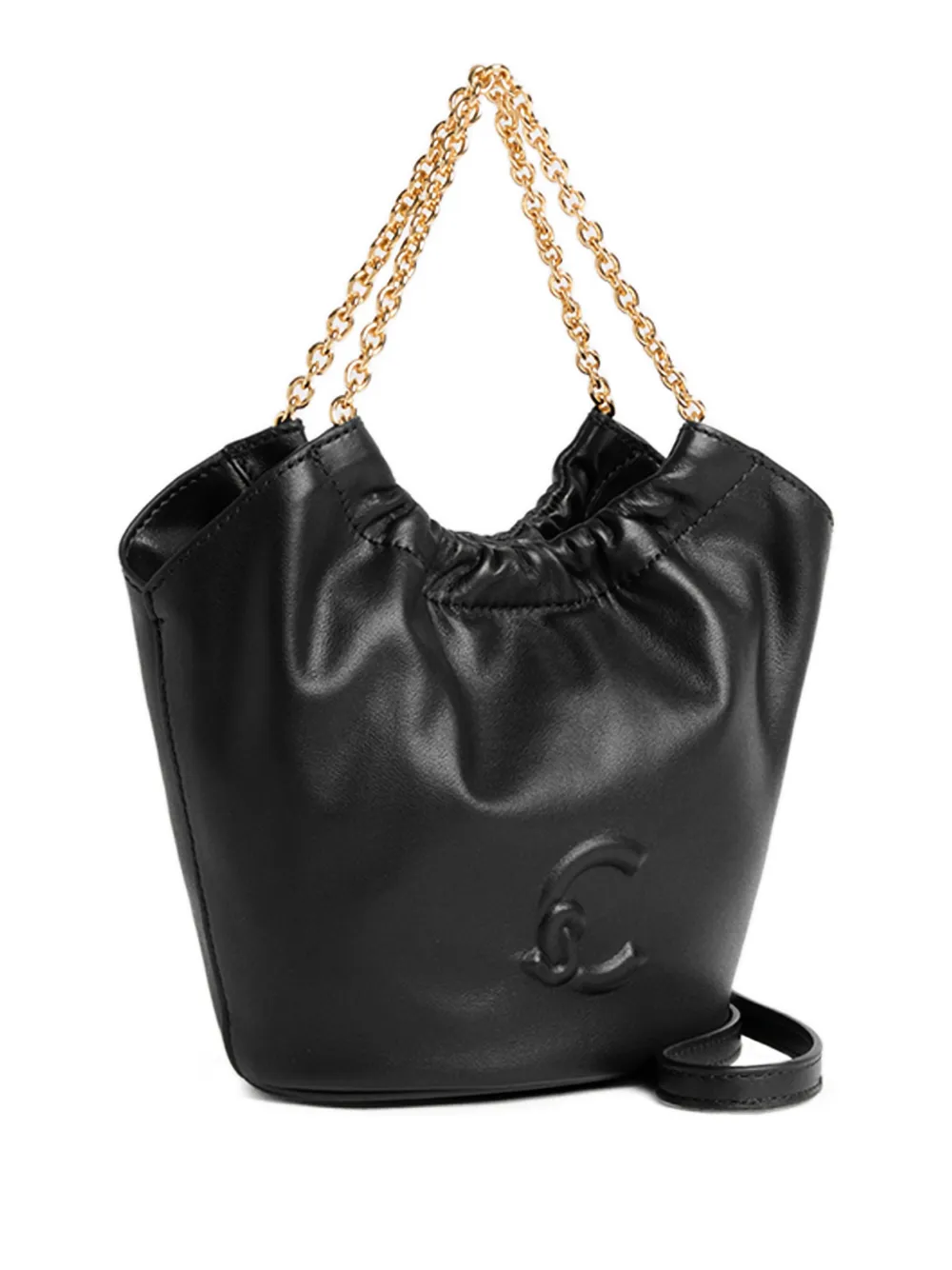 Mini Chain-Handles Shoulder Bag