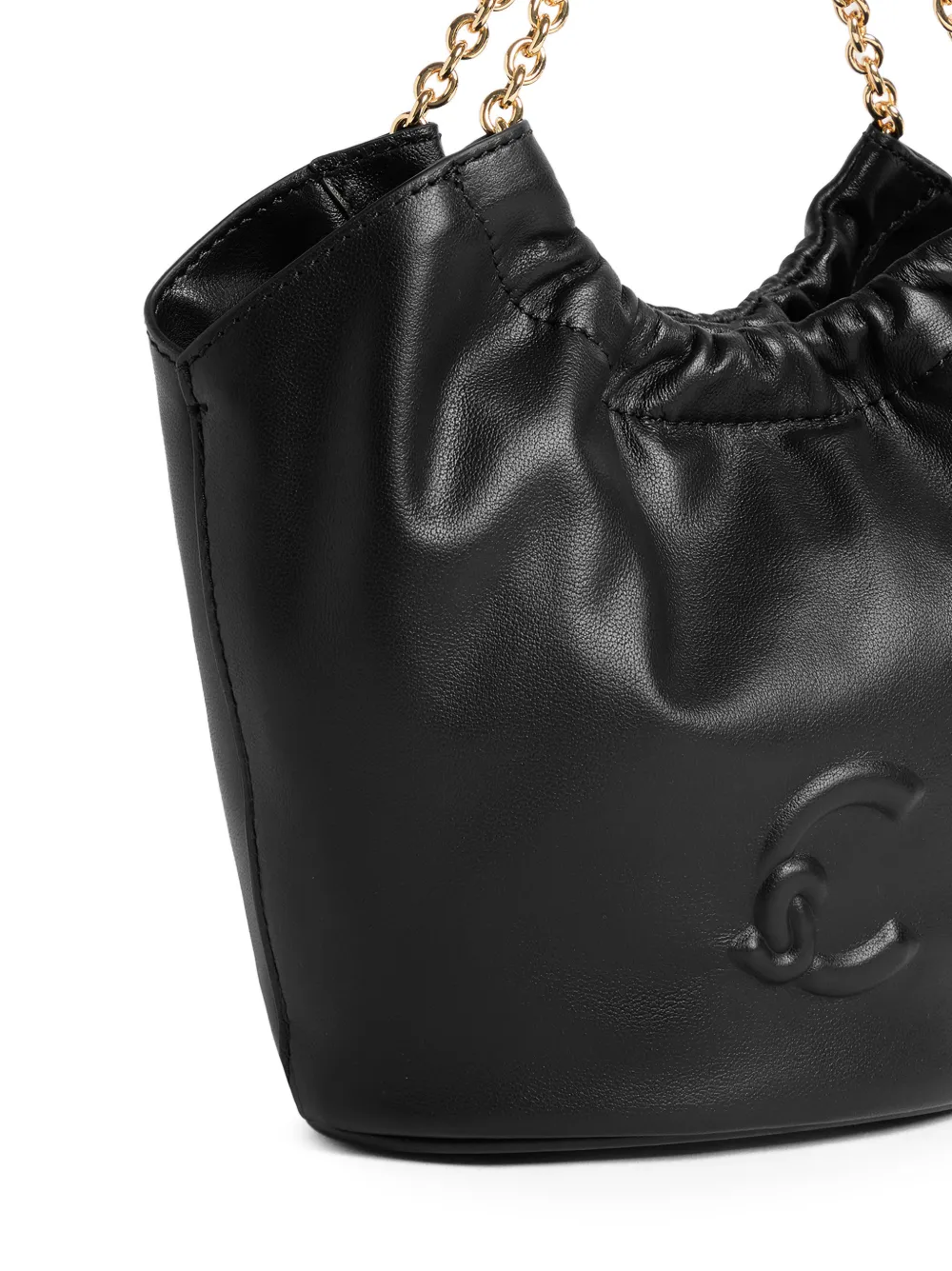 Mini Chain-Handles Shoulder Bag