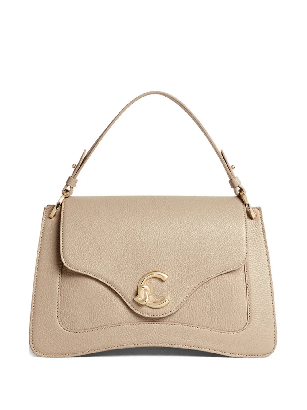 Coccinelle medium C-me shoulder bag - Neutrals
