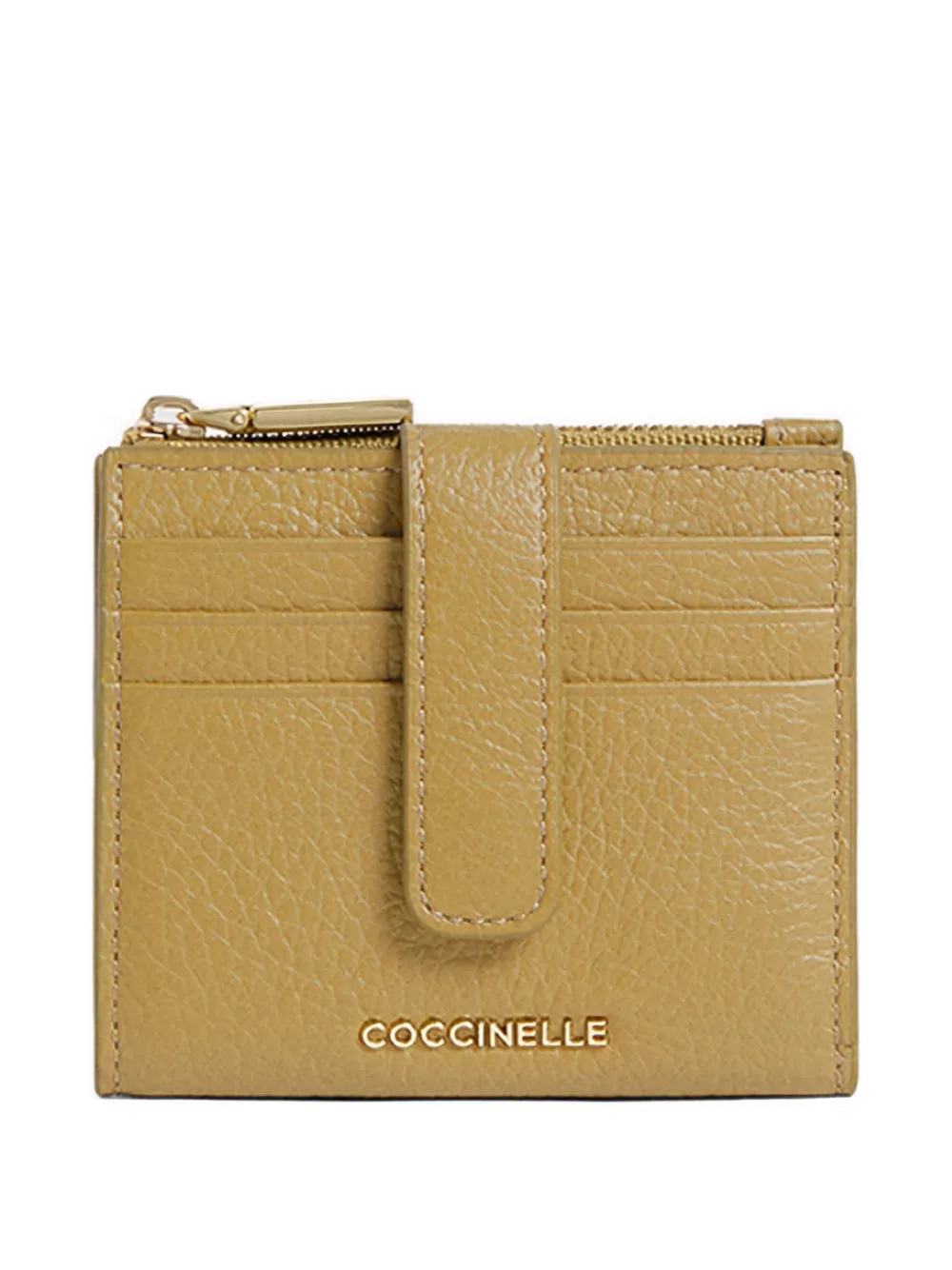 Coccinelle logo-plaque wallet - Toni neutri