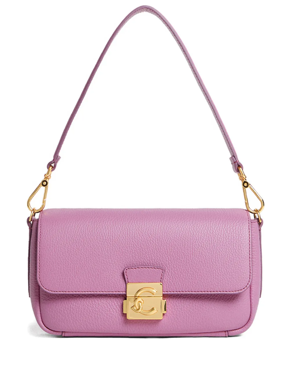Coccinelle medium C-Me Lock shoulder bag - Pink