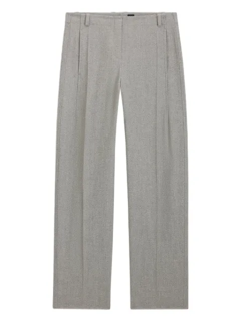 BOSS textured trousers