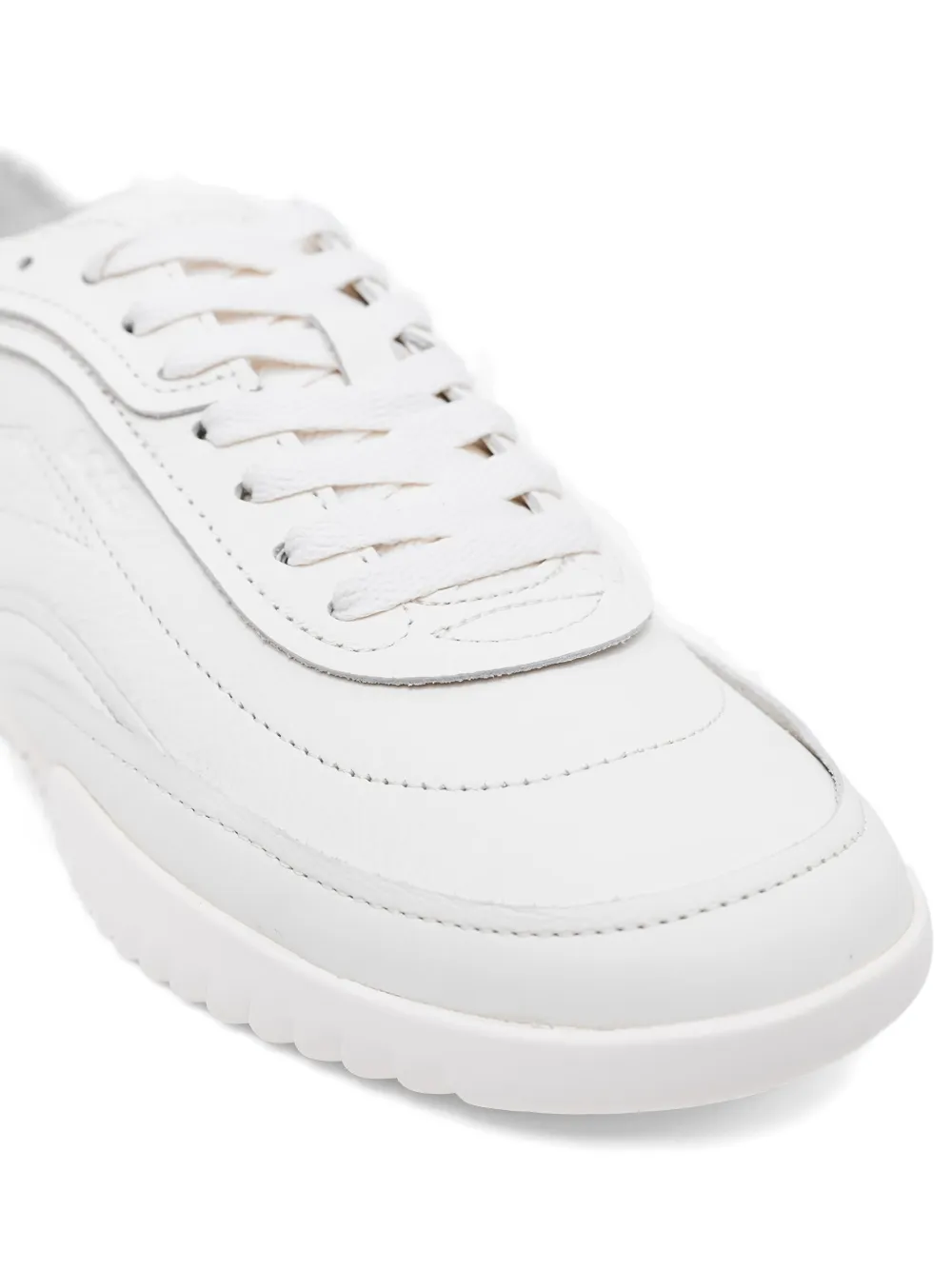 BOSS Sneakers met logo-reliëf Wit