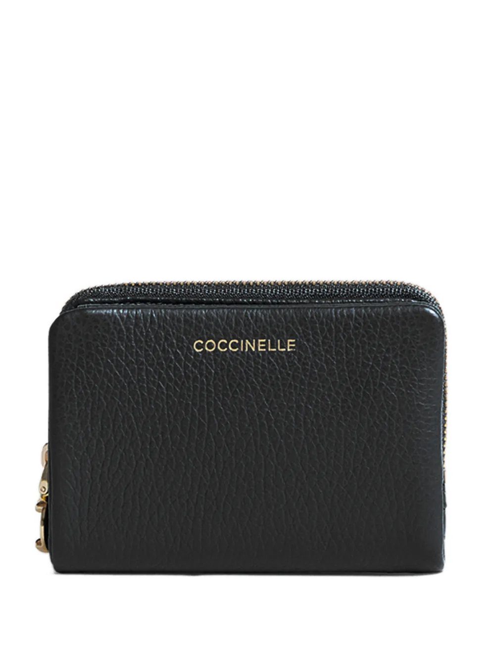 Coccinelle zip-up wallet - Nero