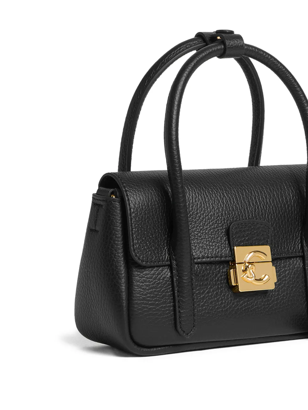 Coccinelle Mini-shopper met handgreep Zwart
