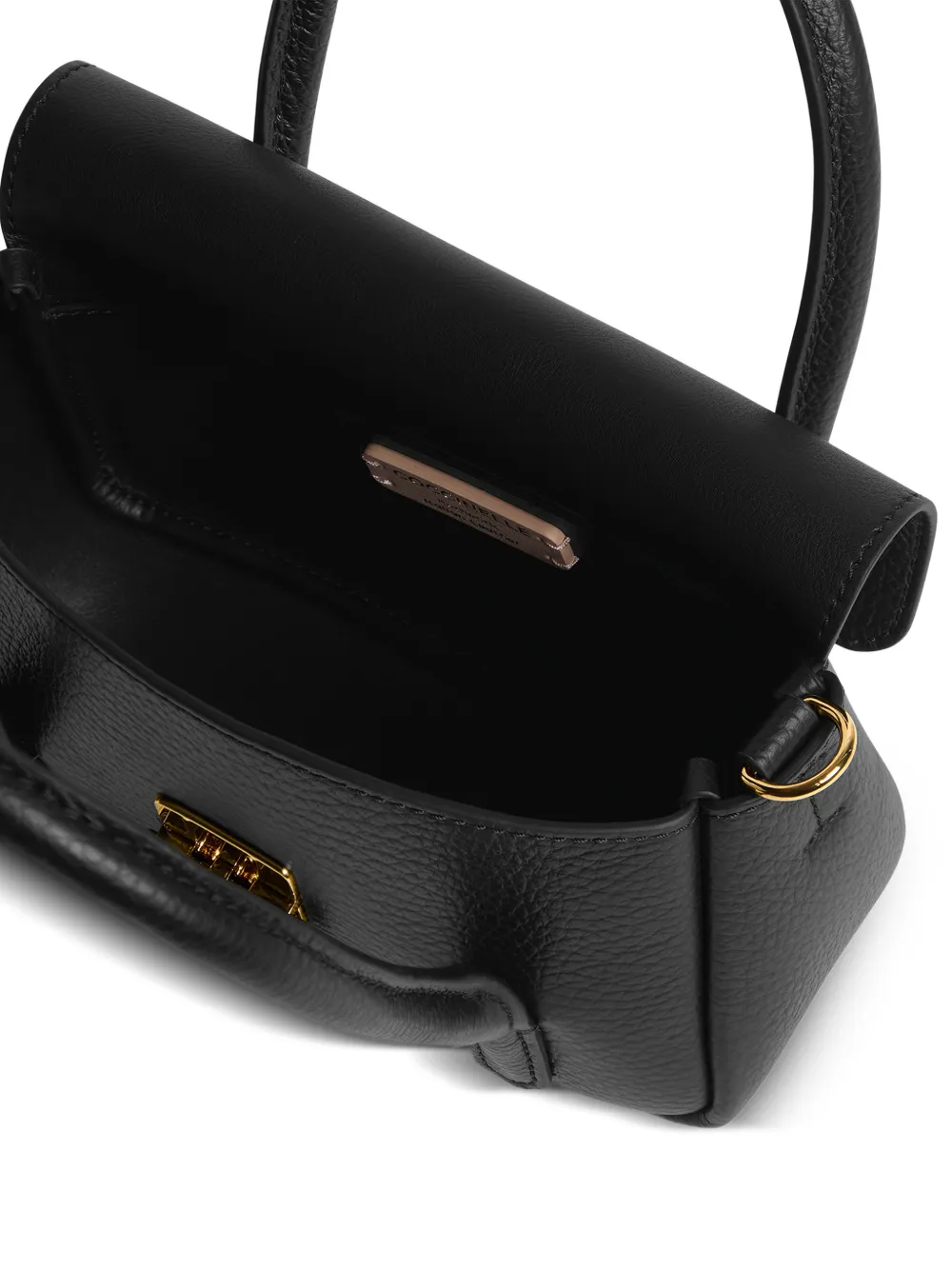 Coccinelle Mini-shopper met handgreep Zwart