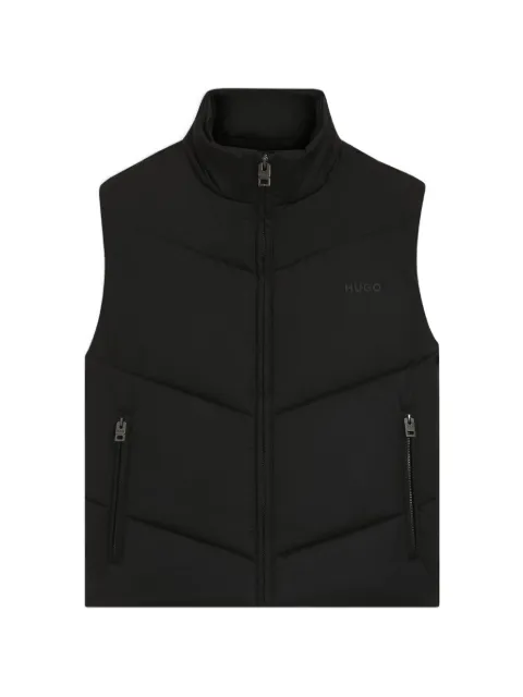 HUGO quilted high-neck gilet