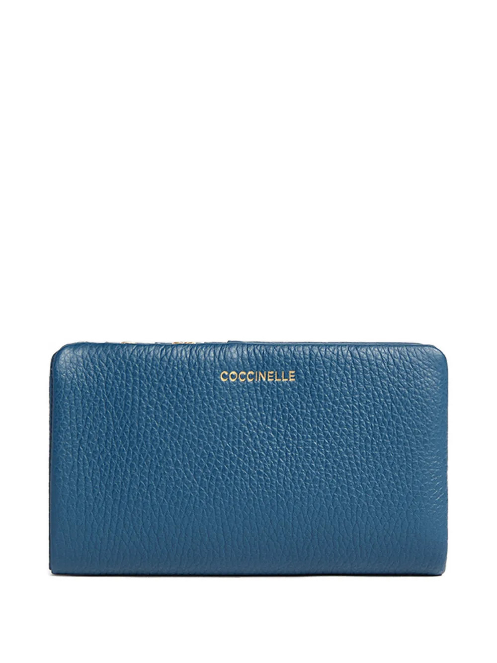 Coccinelle Zip-up Wallet In Blue