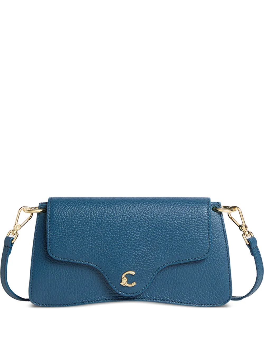 Coccinelle magnet-fastening shoulder bag - Blu
