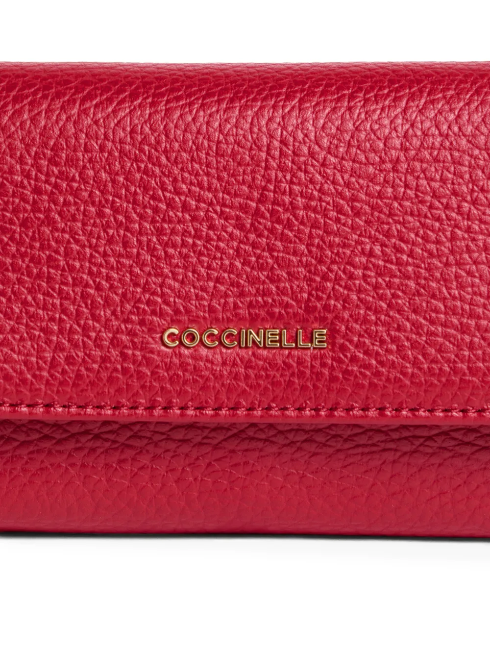  Coccinelle Logo-detail Wallet - Red 