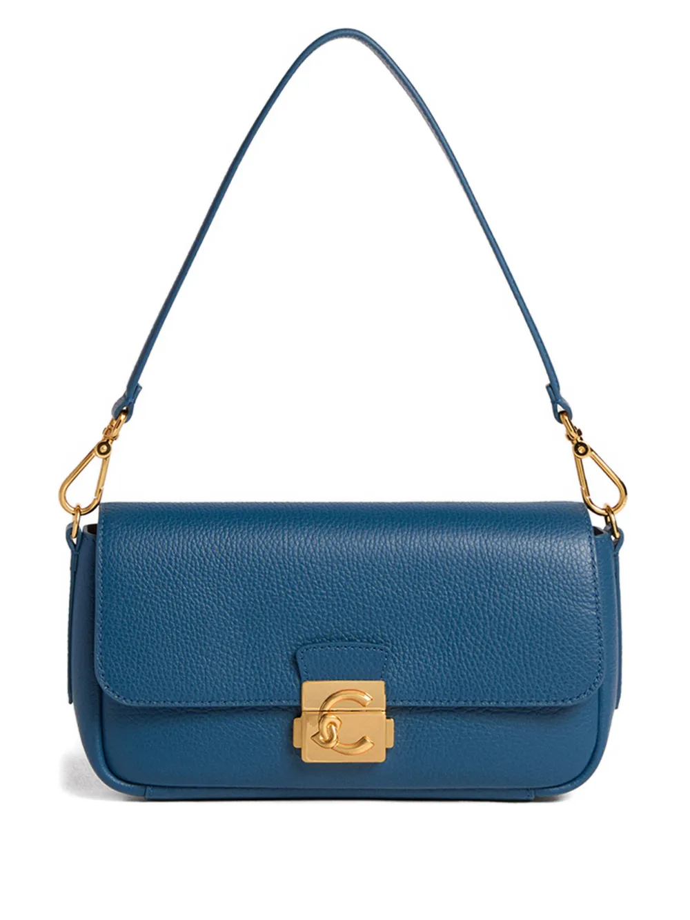 Coccinelle medium C-Me Lock shoulder bag - Blu