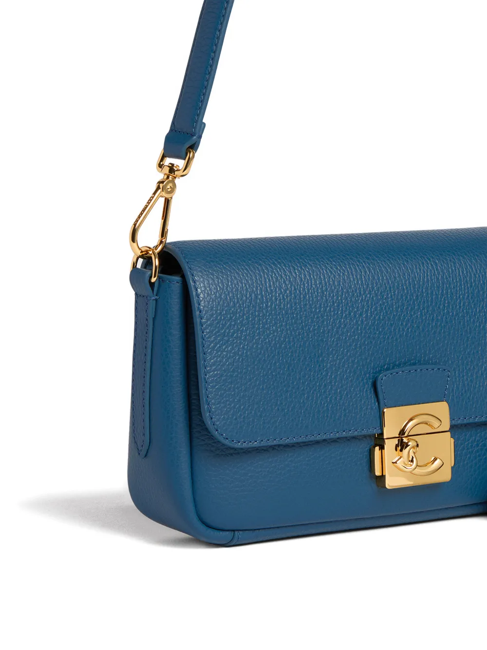 Coccinelle Medium C-Me Lock schoudertas Blauw