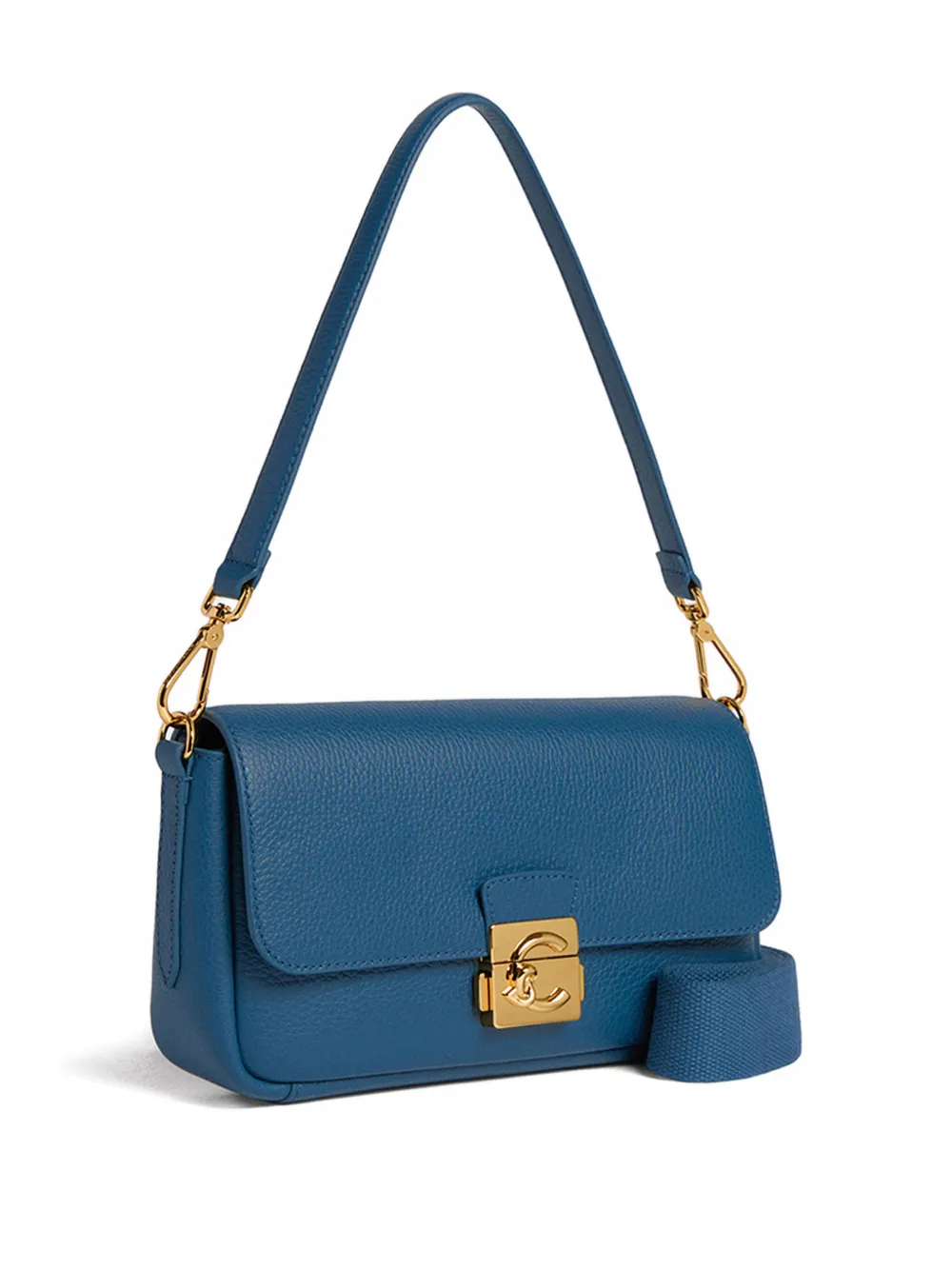 Coccinelle medium C-Me Lock shoulder bag - Blauw
