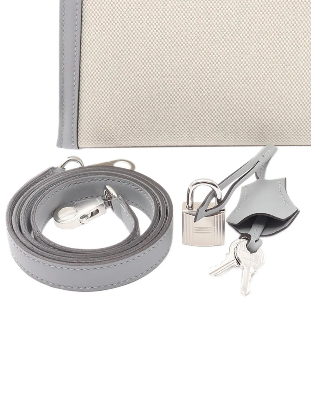 Hermès Pre-Owned 2025 Toile and Swift Kelly II Sellier Satchel-Tasche 25cm | Pre-owned & Archive | Image 2