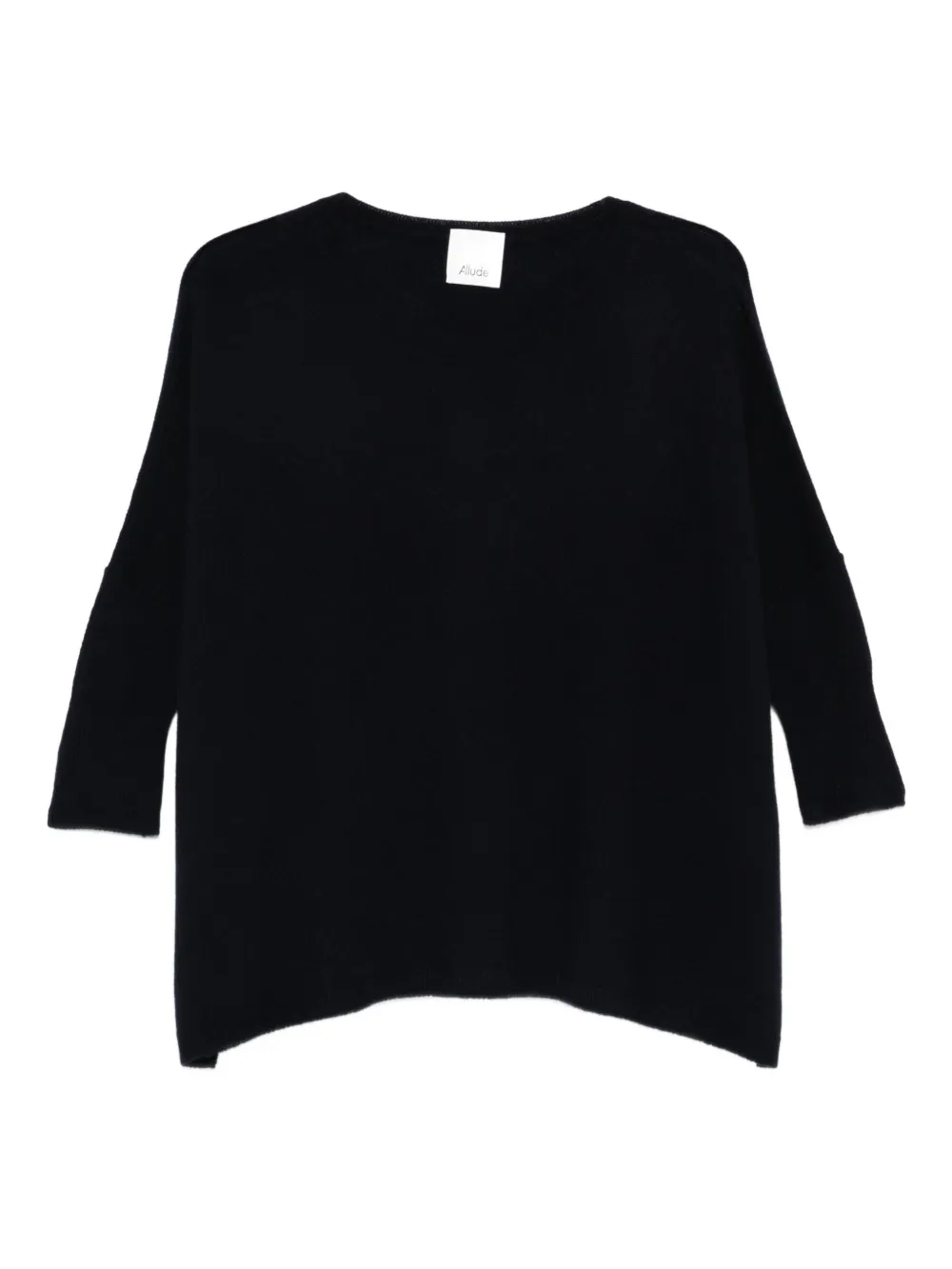 Allude crew-neck knitwear - Schwarz