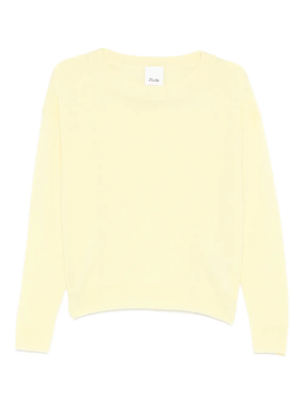 Allude ribbed sweater - Giallo