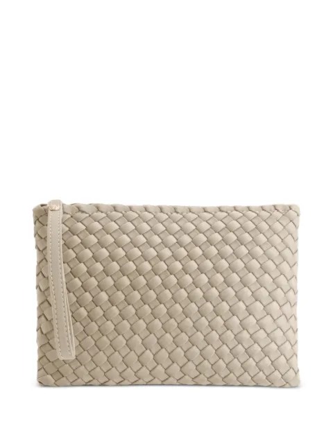 MARREA woven clutch bag