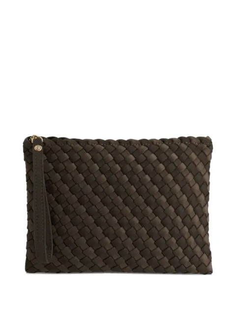 MARREA woven clutch bag