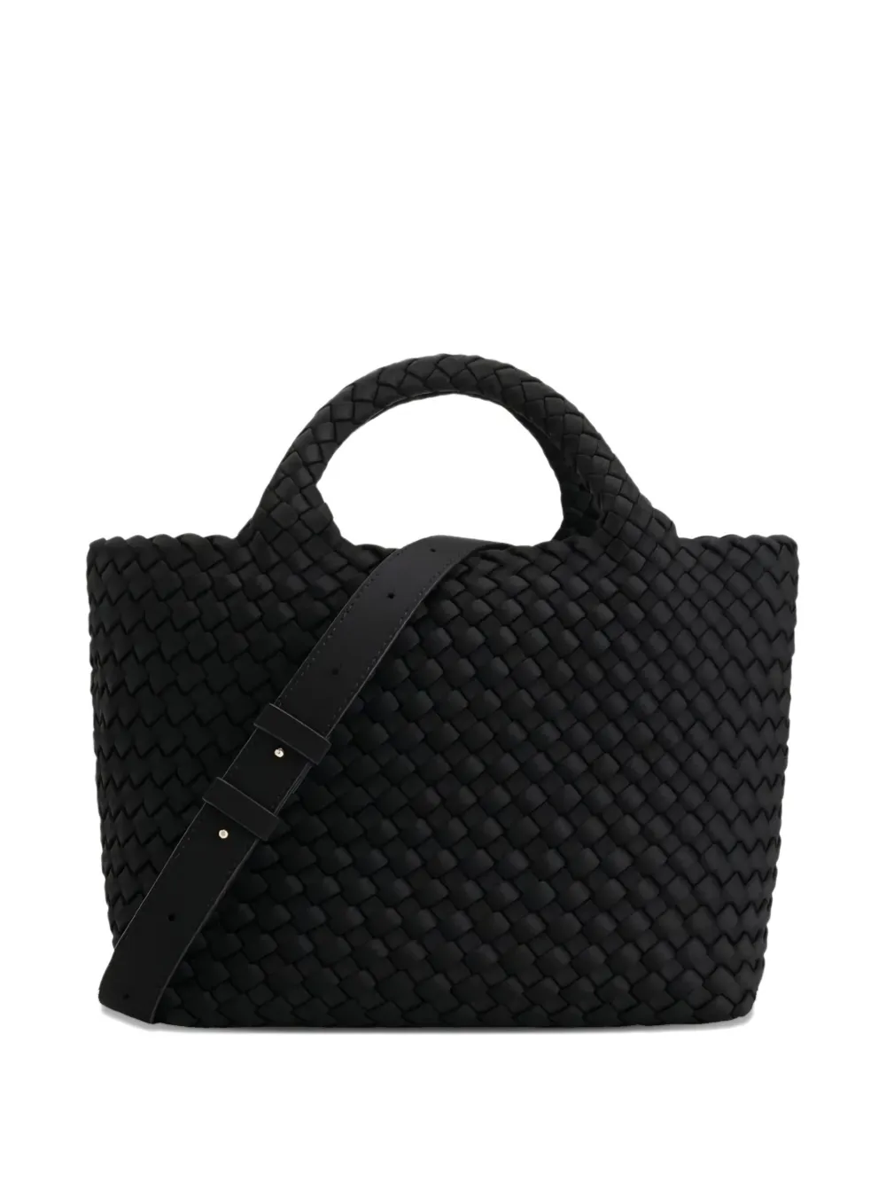 MARREA Borsa tote con manico intrecciato - Nero