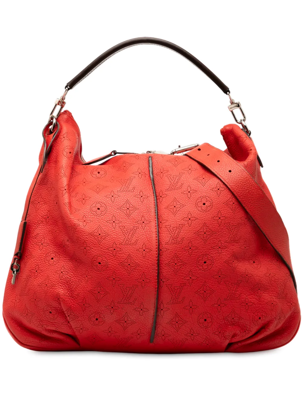 Louis Vuitton Pre-Owned Borsa a tracolla Mahina Selene MM con monogramma 2010-2025 - Rosso
