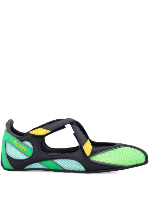 The Attico strap ballerina flats