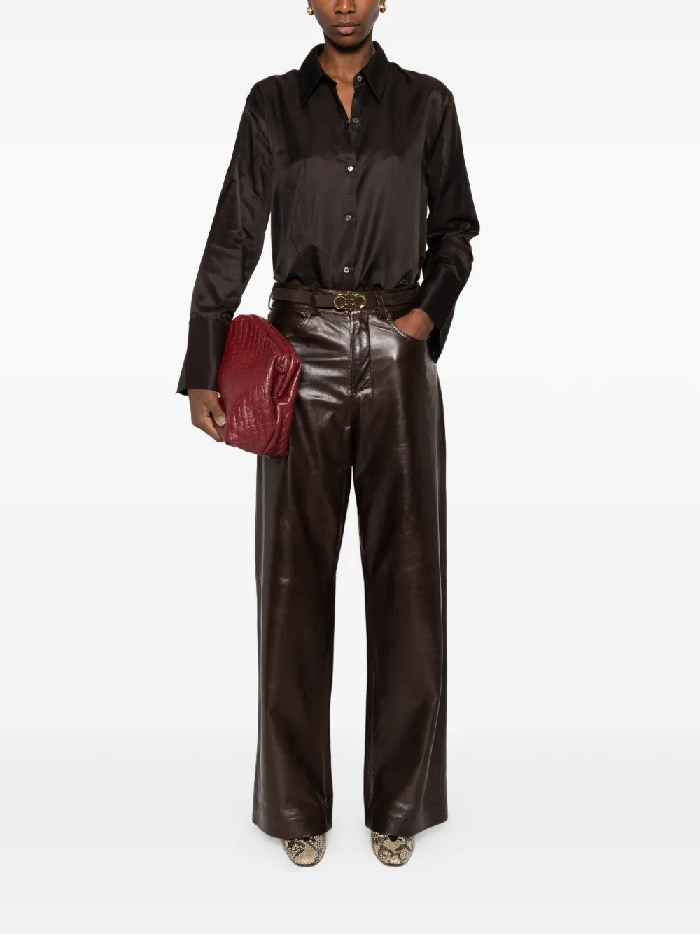 Citizens of Humanity Camilia buttoned-cuff shirt - Bruin