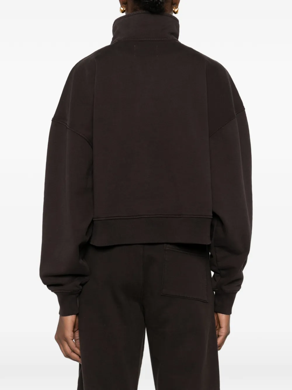 Citizens of Humanity Mirelle sweater met trechterhals Bruin