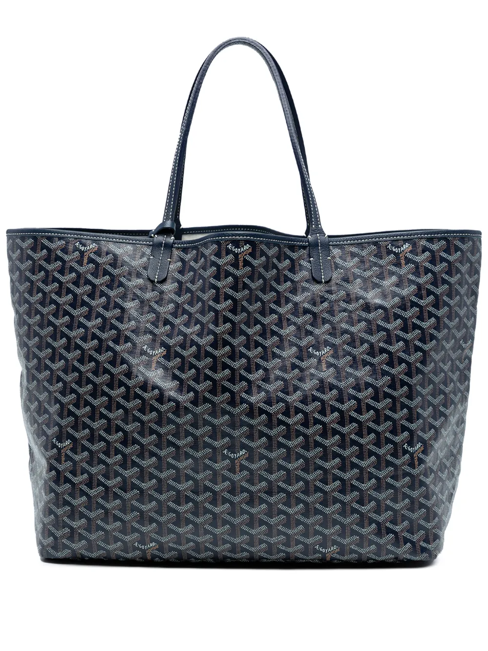 Goyard Pre-Owned Borsa tote Saint Louis PM in tela Goyardine 2019 - Blu