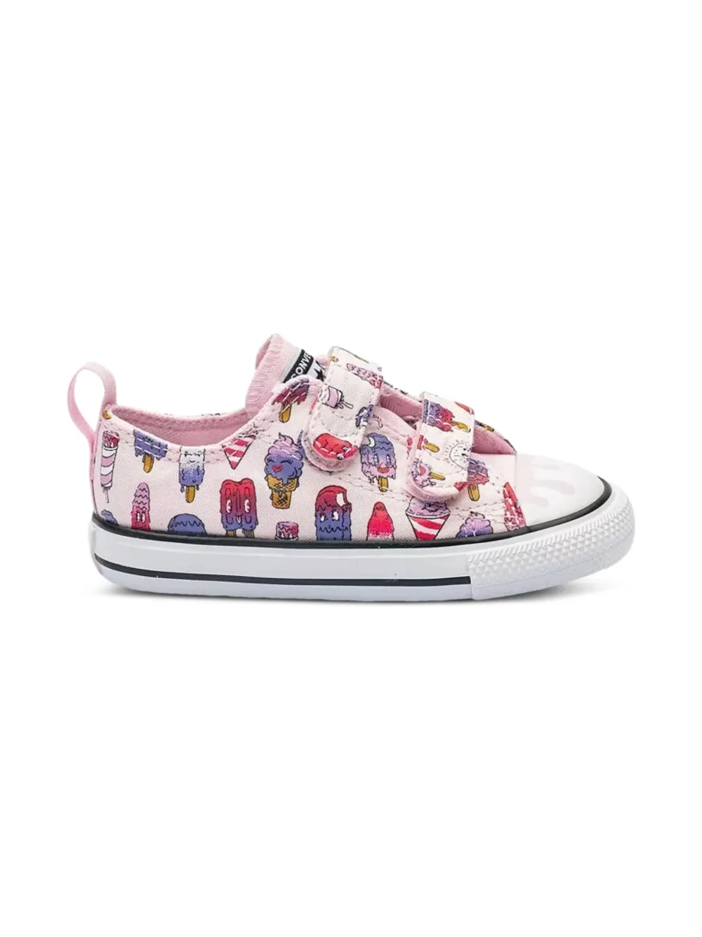 Converse Kids Chuck Taylor All Star sneakers met ijssprint en bandjes Roze