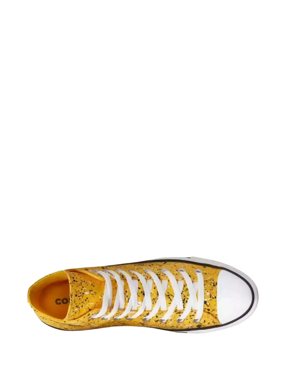 Converse Chuck Taylor All Star high-top sneakers met verfspatten Geel