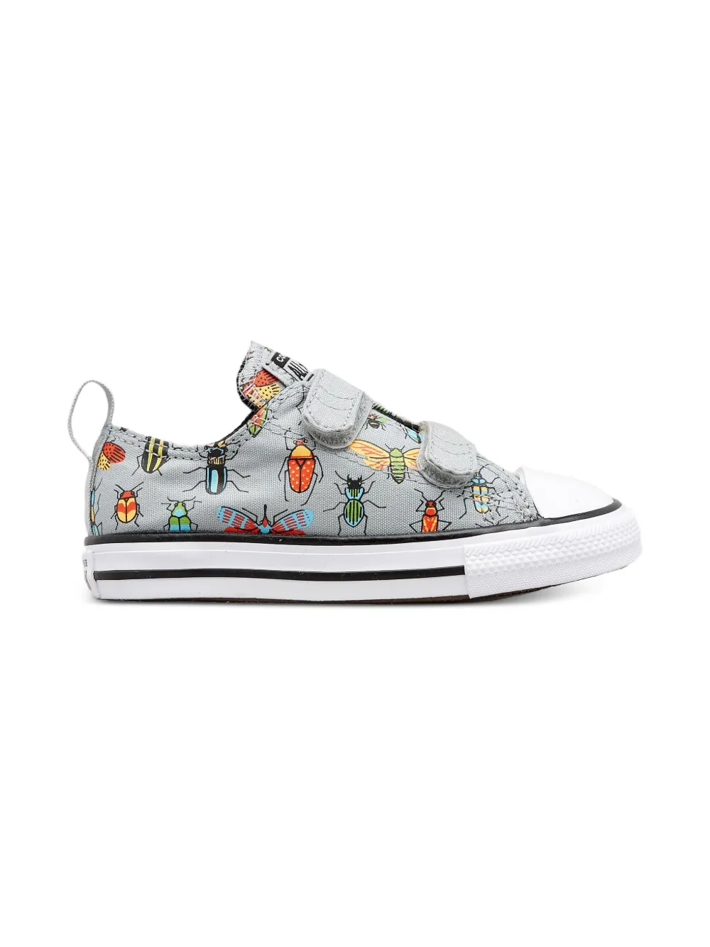 Converse Kids Chuck Taylor All Star 2V OX A Bugs World sneakers Grijs