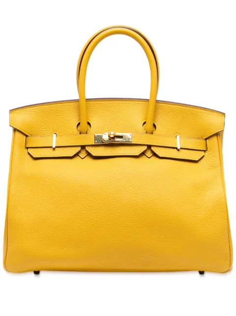 Hermès Pre-Owned sac à main Togo Birkin Retourne 35 (2009)