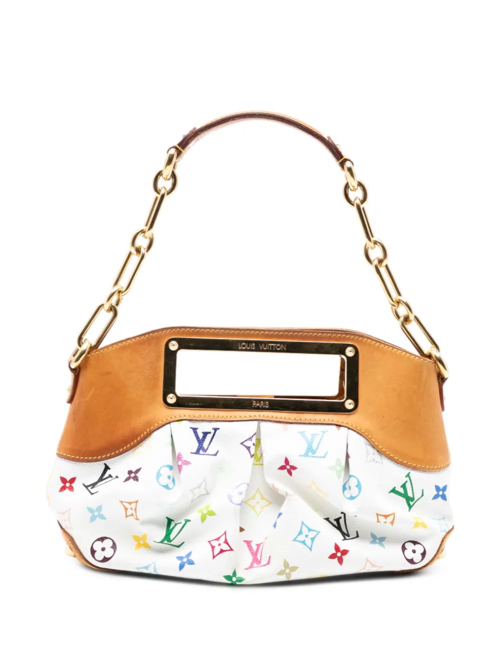 Louis Vuitton Pre-Owned 2003-2025 Monogram Multicolore Judy PM satchel | White | Image 1