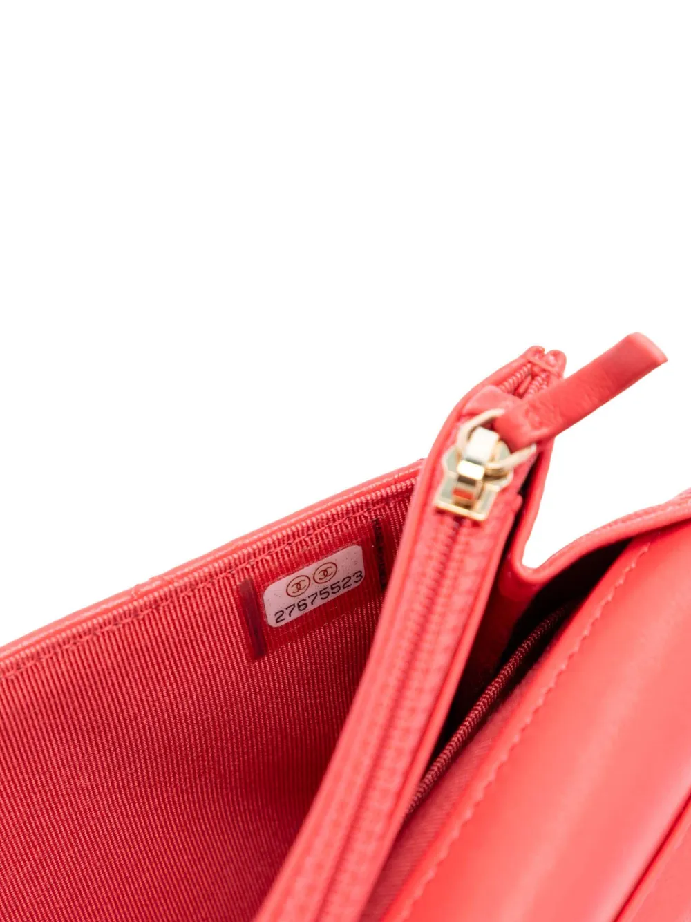2019 Cc Quilted Lambskin Wallet On Chain Crossbody Bag