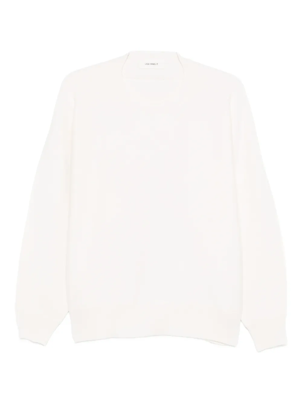 Lisa Yang Haily crewneck long-sleeve sweater - Toni neutri